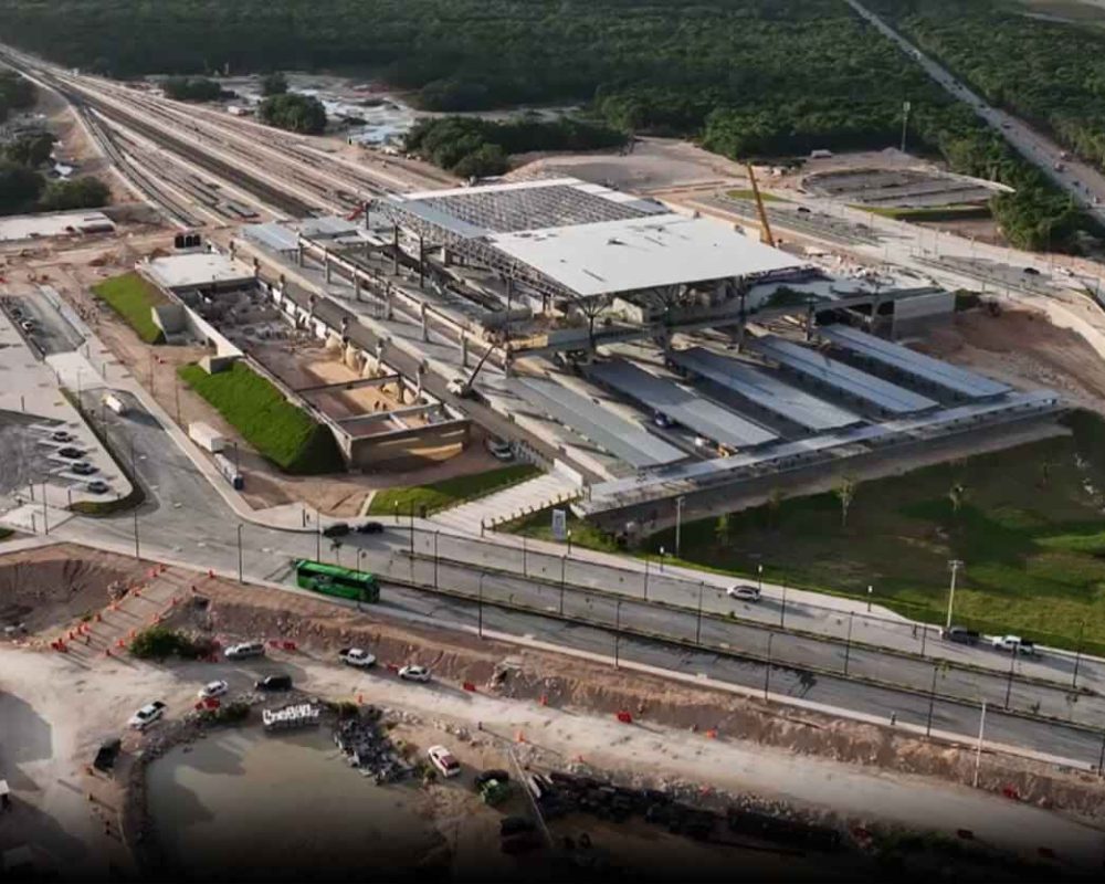 Tren maya Proyecto Tren Maya: estructuras de acero que conectan el sureste