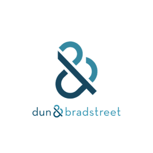 sello digital que demuestra que la información de una empresa ha sido validada y verificada por Dun & Bradstreet.
